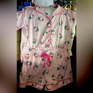 Hello Kitty size large pajamas